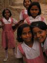 School girls at the Fort.